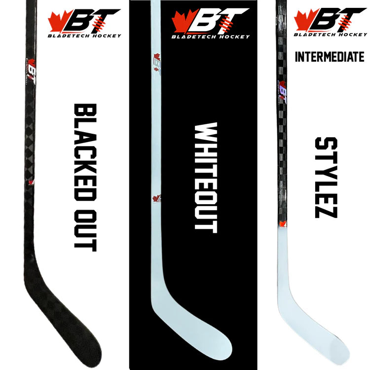 Bladetech Hockey Stick - Intermediate - Blackout