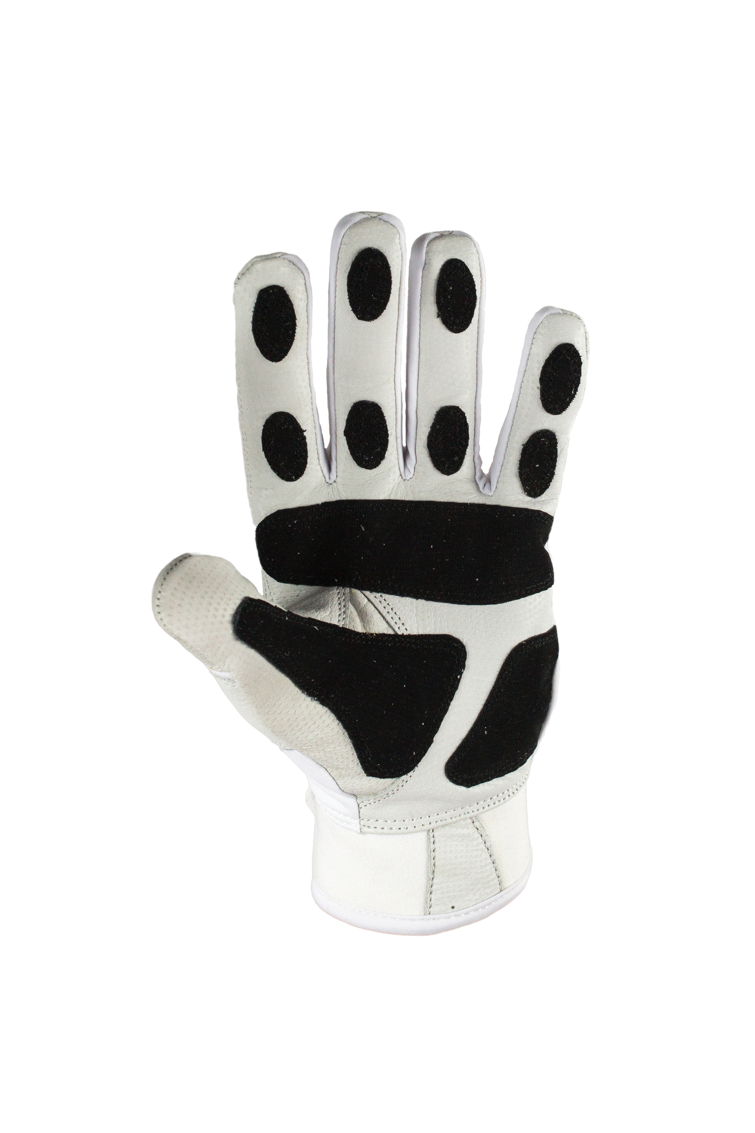 Prowler White Batting Gloves - Premium Grip &amp; Comfort
