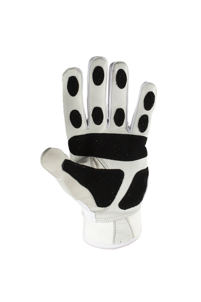 Prowler White Batting Gloves - Premium Grip &amp; Comfort
