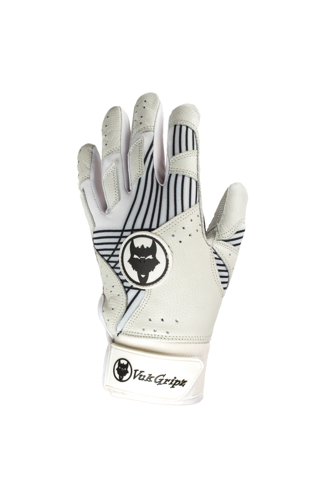 Prowler White Batting Gloves - Premium Grip &amp; Comfort