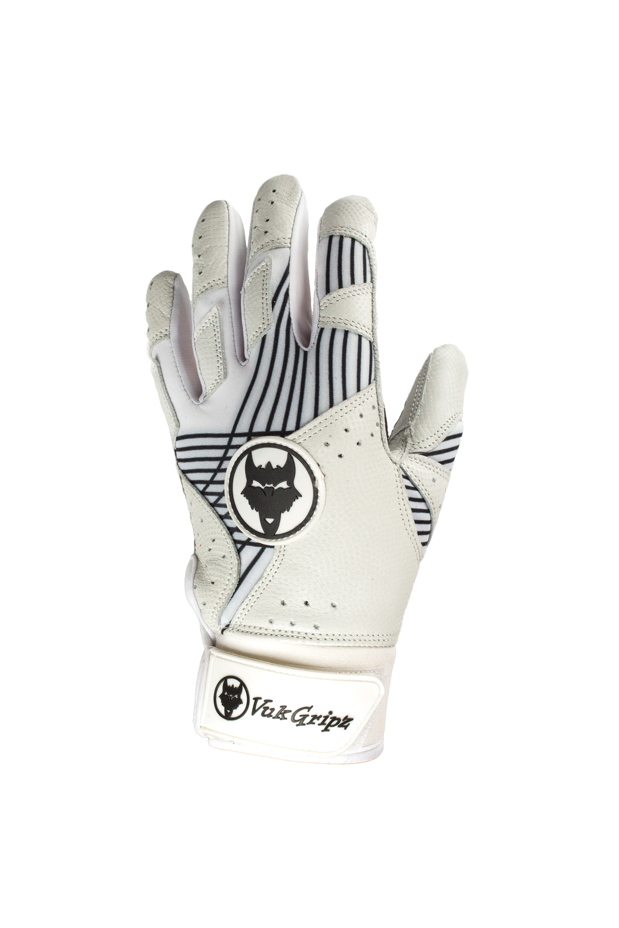 Prowler White Batting Gloves - Premium Grip &amp; Comfort