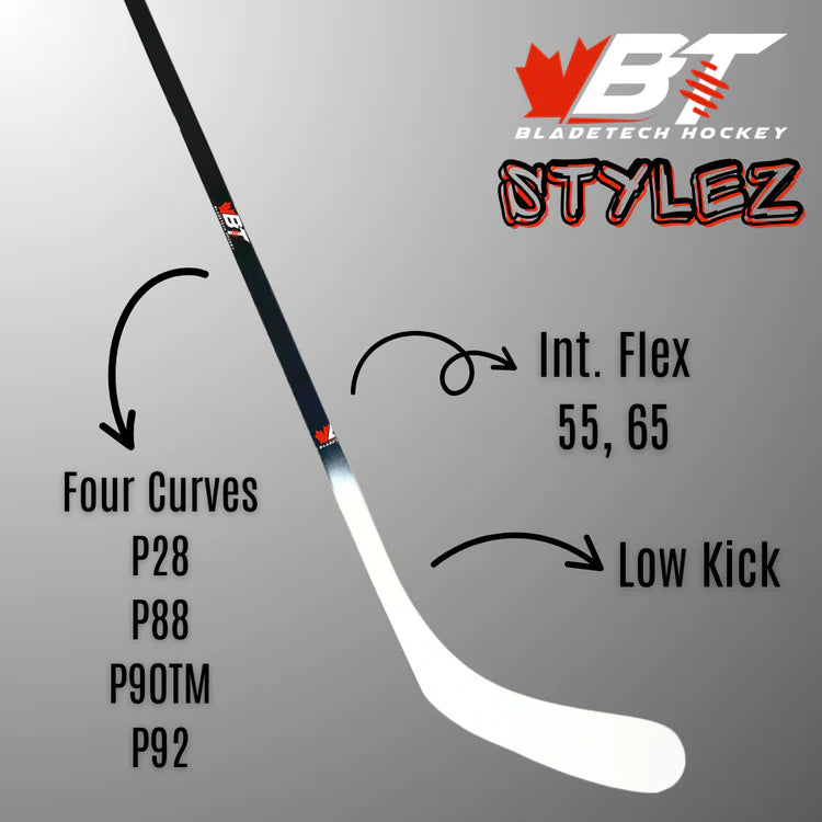 Bladetech Hockey Stick - Intermediate - Blackout