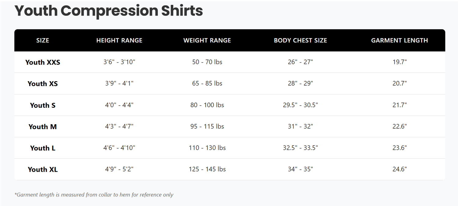 Duzter Pro Wall Youth Compression Shirt for Goalies